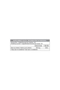 Biotin 900 mcg