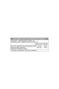Chelated Zinc 40 mg