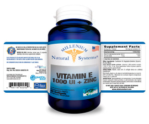 Vitamin E 1000 IU + Zinc
