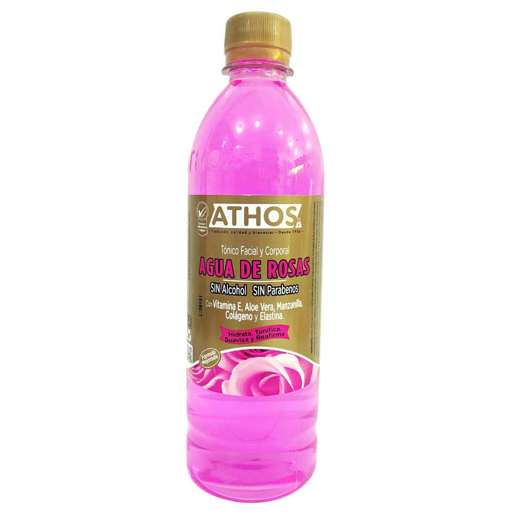 Tonico Facial y Corporal Agua de Rosas