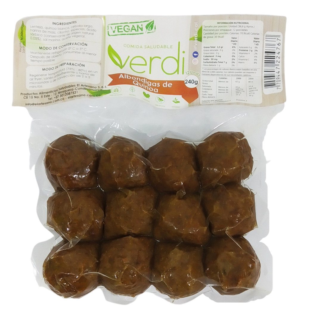 Albóndigas de Quinoa