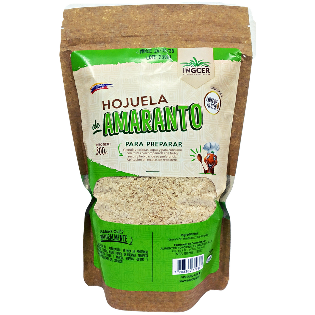 Amaranto en Hojuela