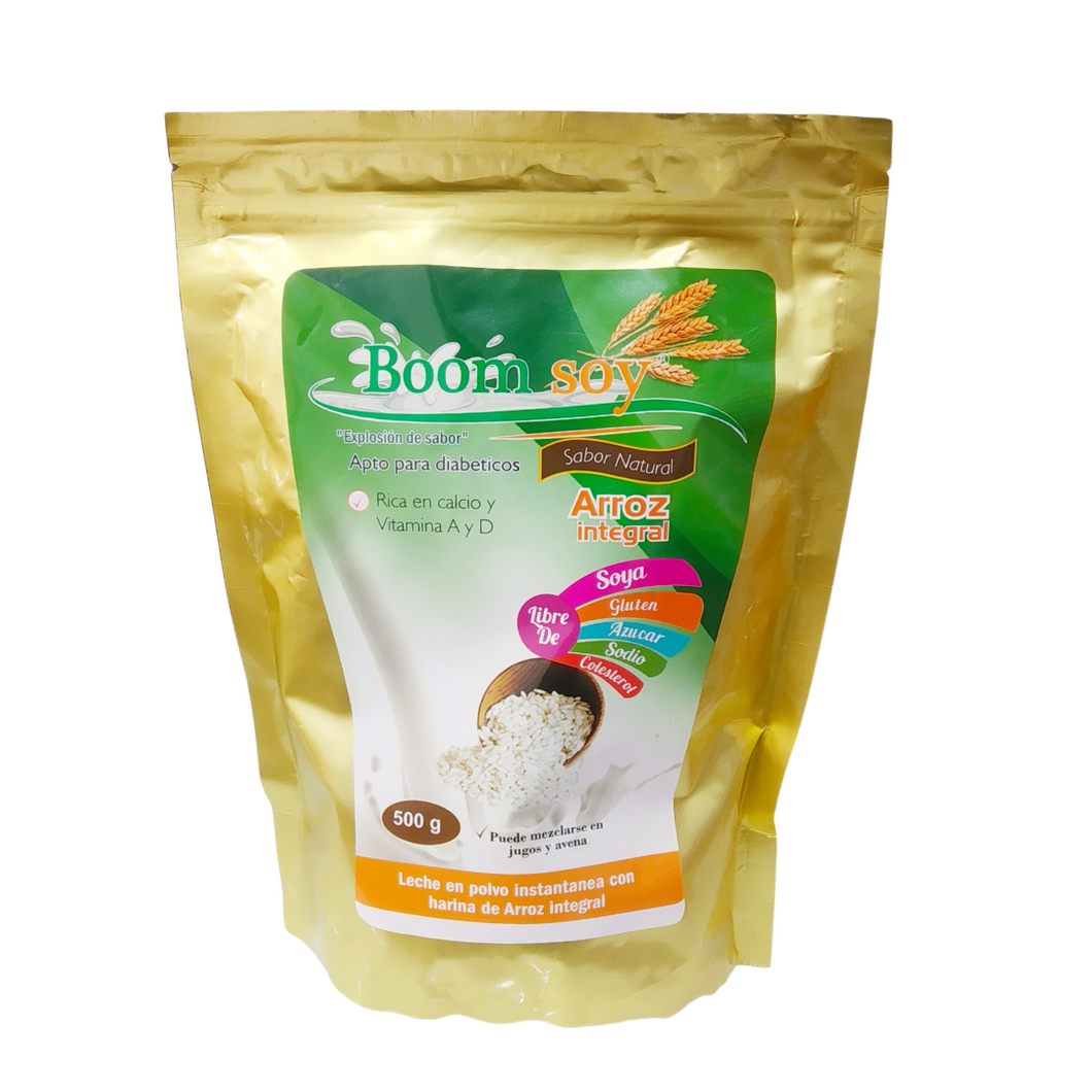 Leche en Polvo Instantánea Con Harina de Arroz Integral