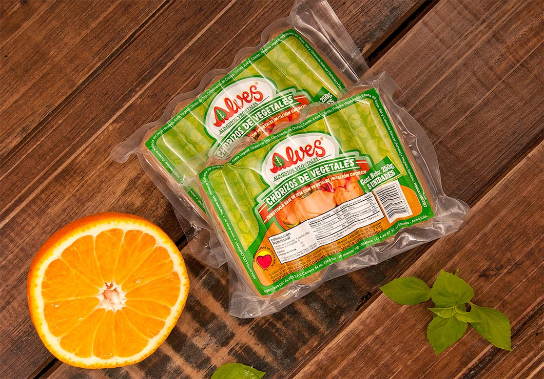 Chorizos de Vegetales