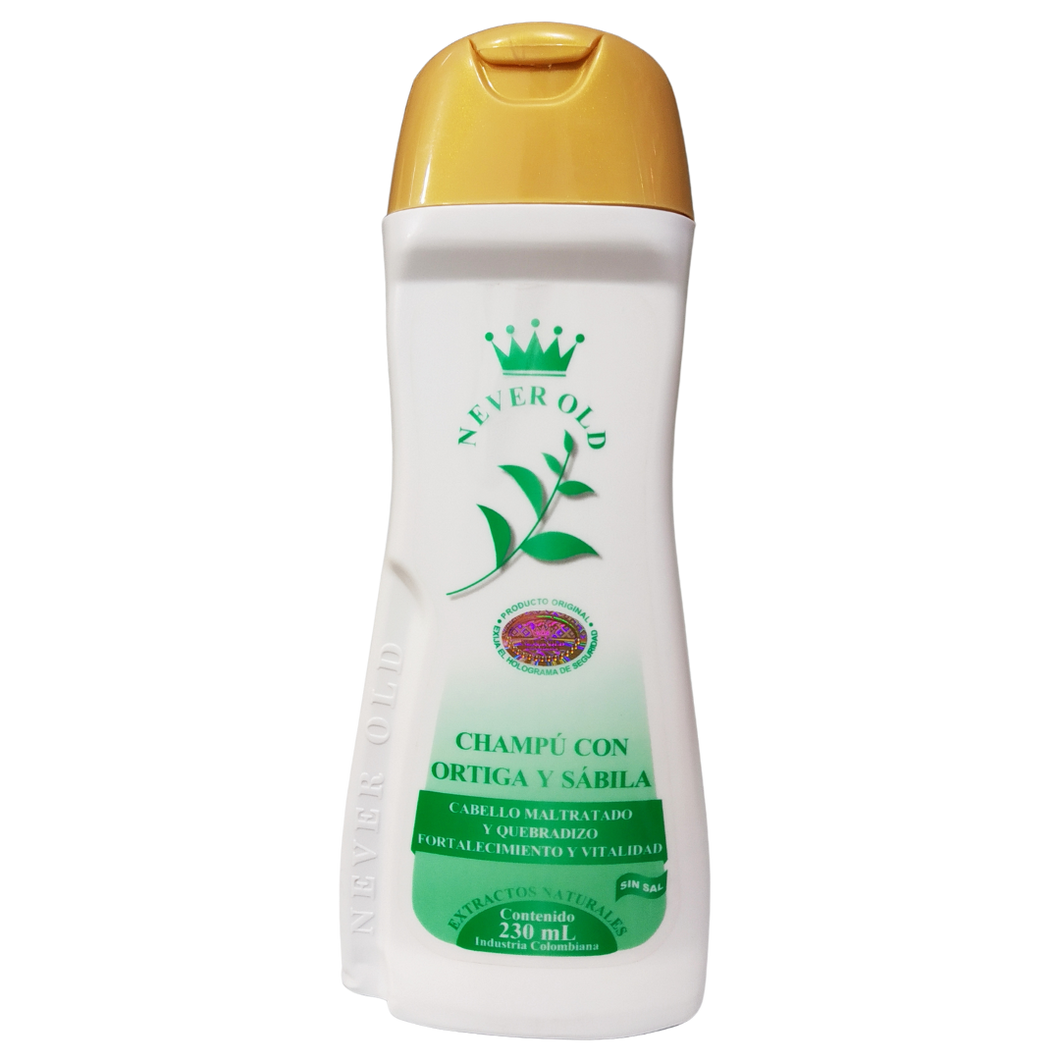 Champú Con Ortiga y Sábila