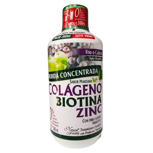 Bebida Concentrada Colágeno, Biotina y Zinc