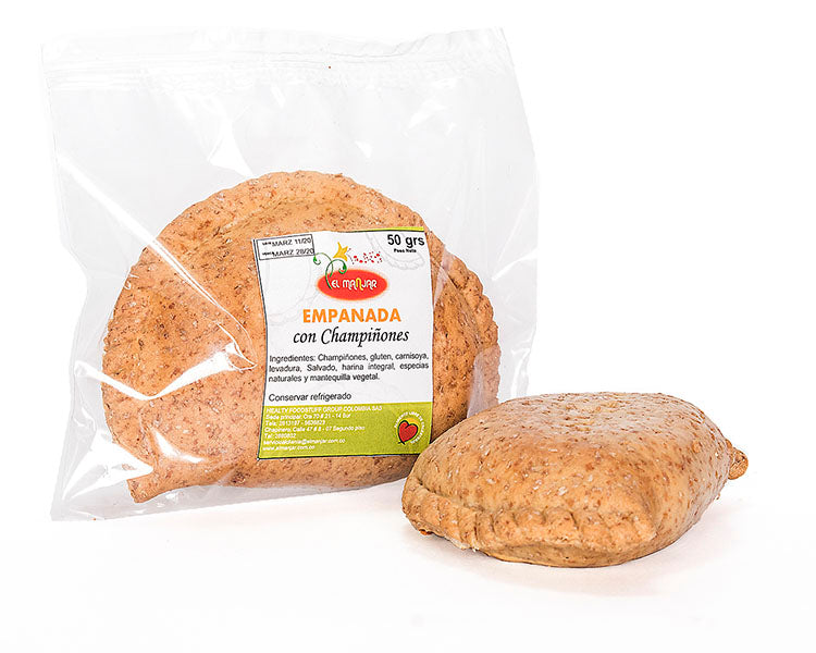 Empanadas con Champiñones Veganas