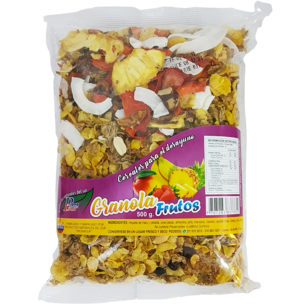 Granola Frutos Amarillos