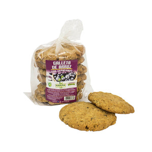 Galletas de Arroz con Arándanos