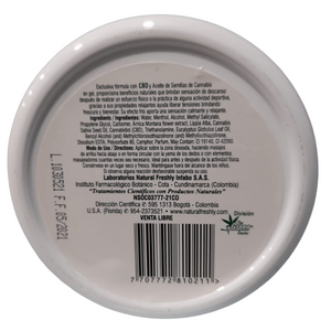 Gel Frío Biopronnabis CBD CANNABIS