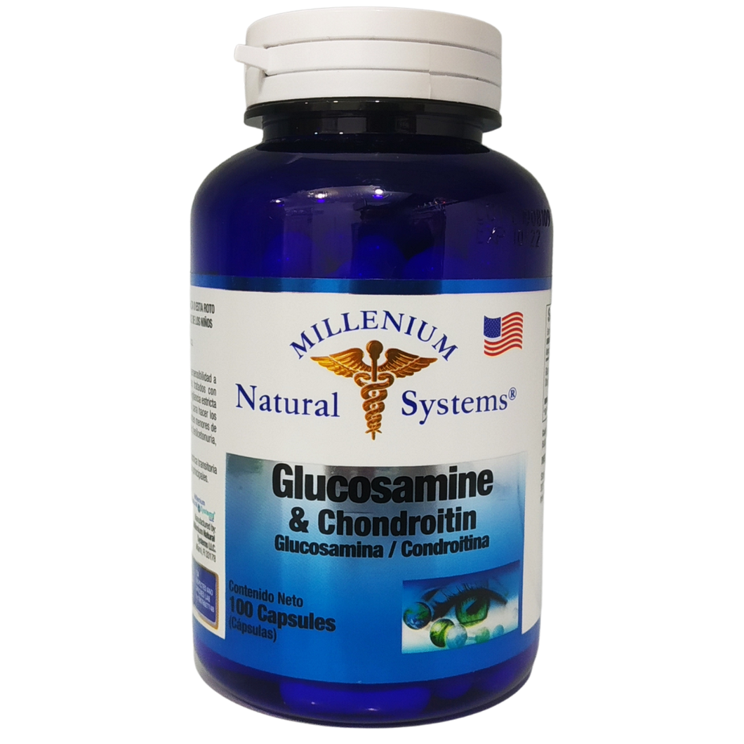 Glucosamina y Condroitina 750 mg