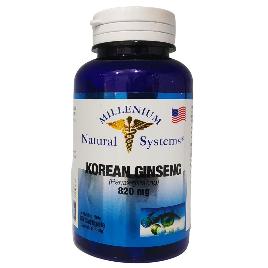 Korean Ginseng 820 mg