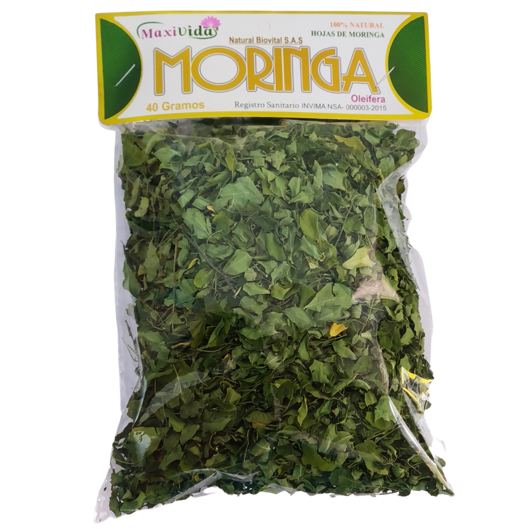 Hojas de Moringa 100 % Natural