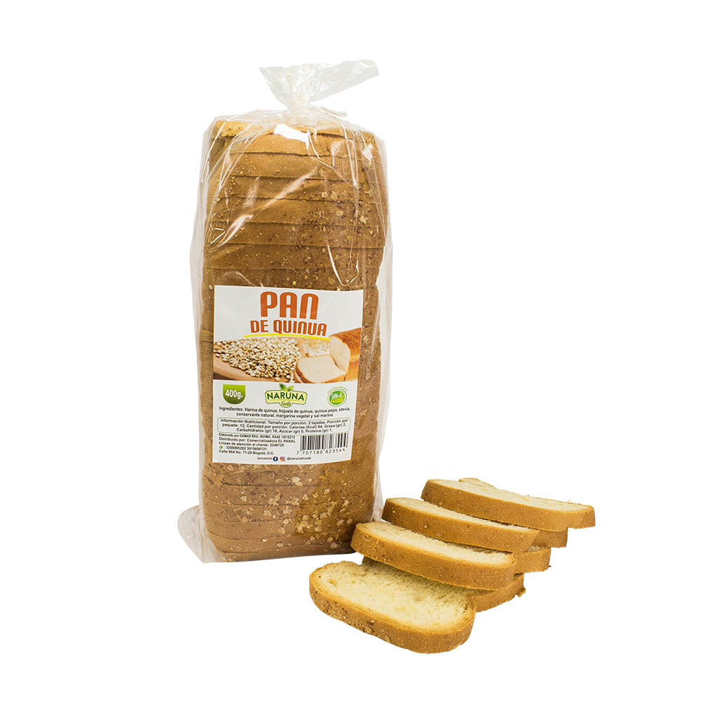Pan Tajado de Quinua
