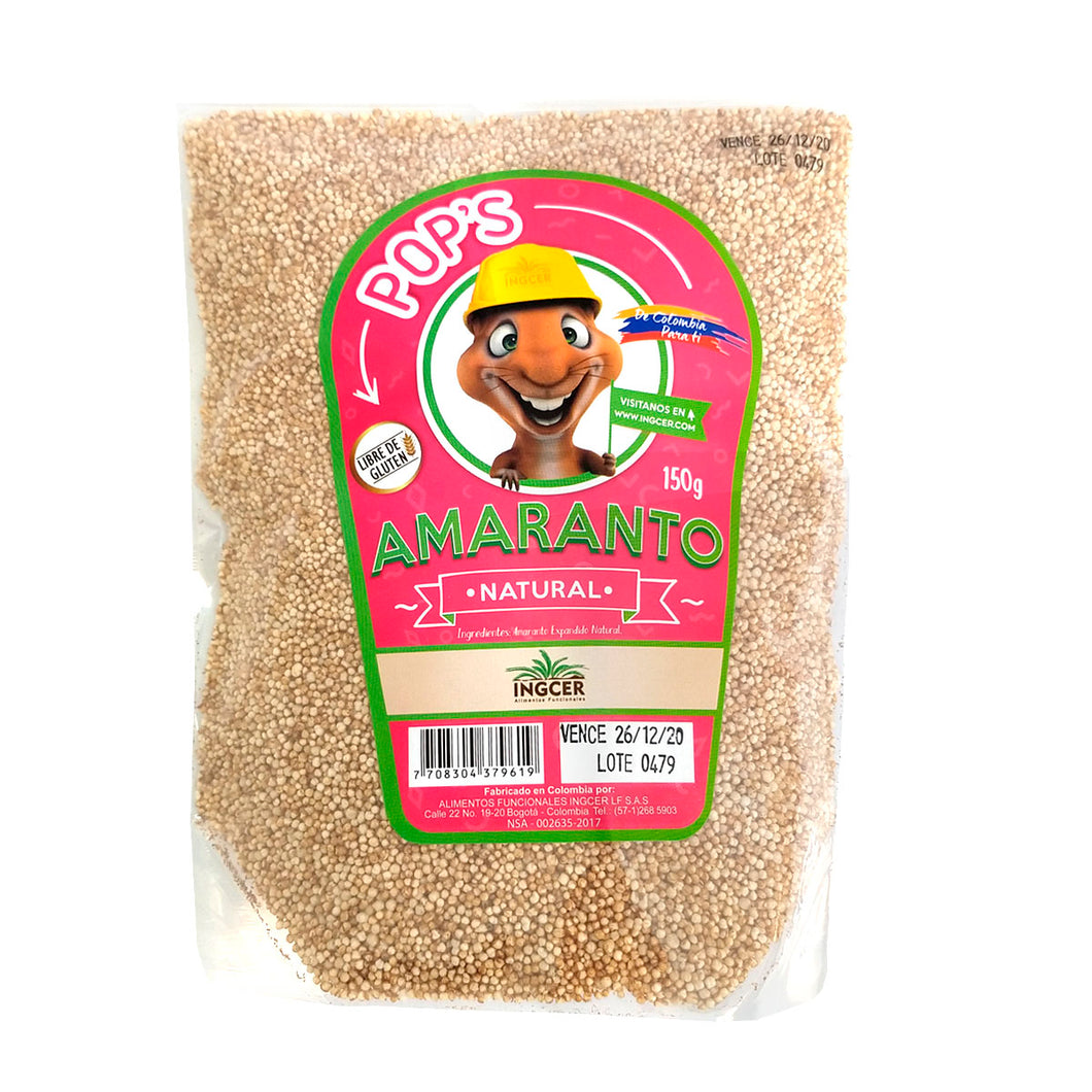 Amaranto Natural Expandido