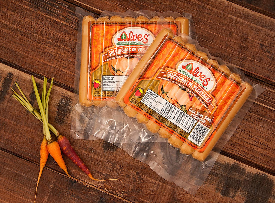 Salchichas de Vegetales