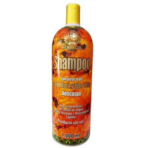 Shampoo Con Extracto de Caléndula y Aloe Vera