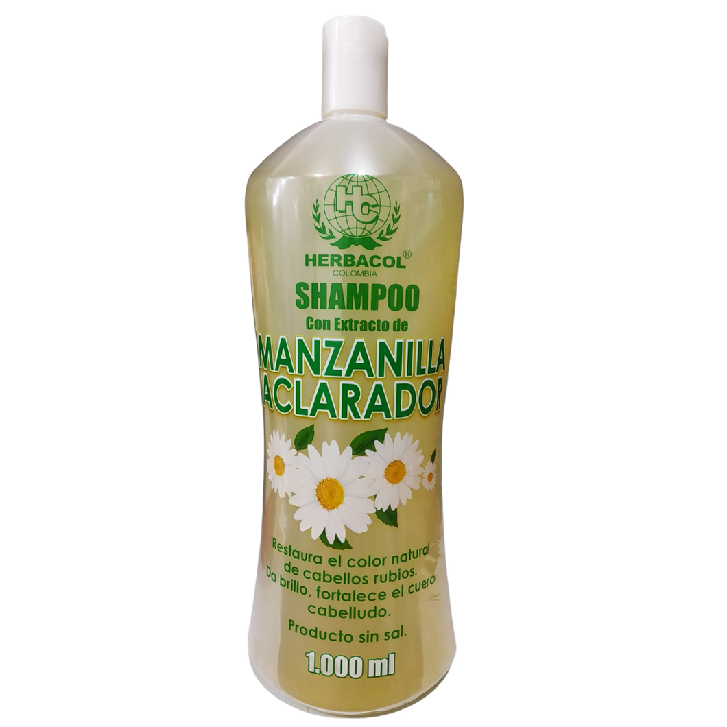 Shampoo Con Extracto de Manzanilla Aclarador