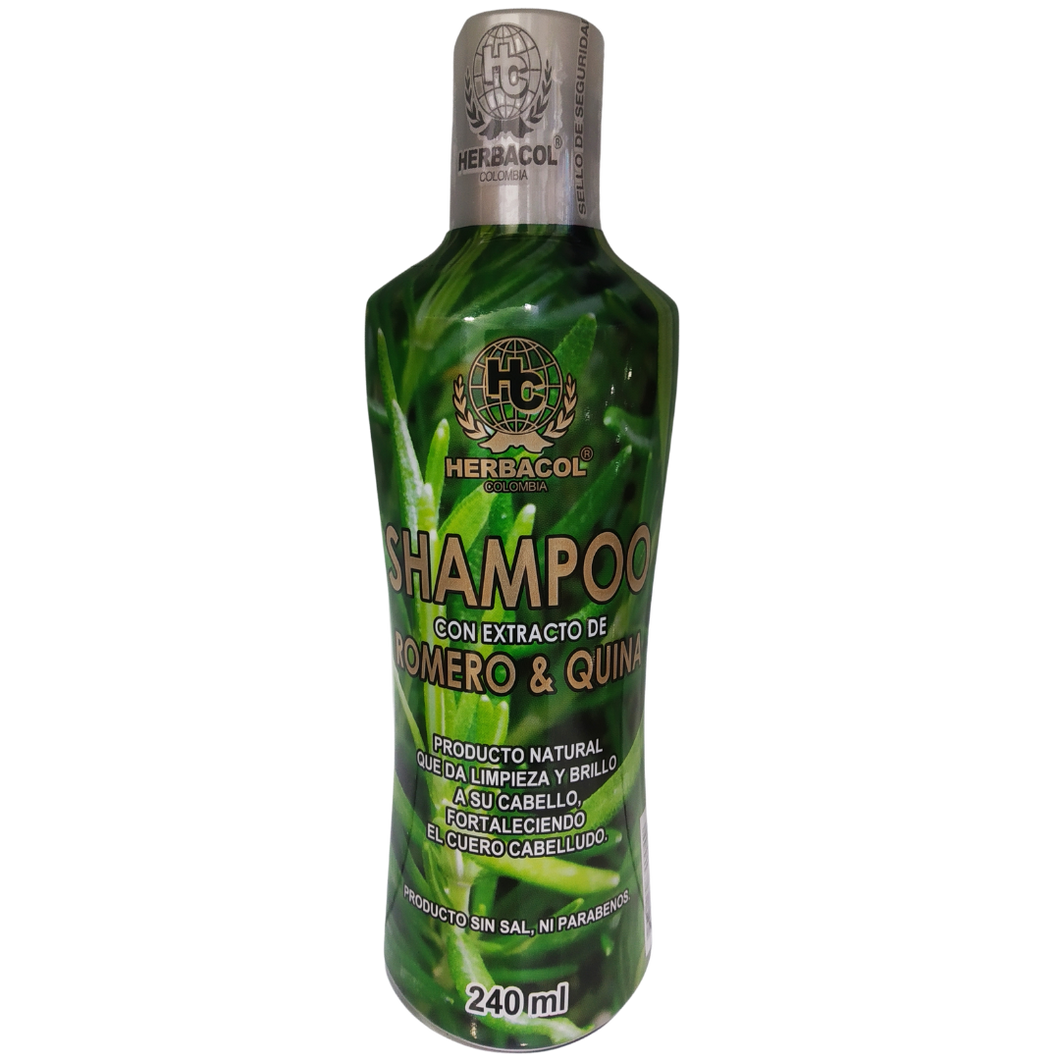 Shampoo Con Extracto de Romero y Quina