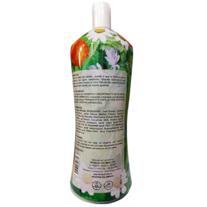 Shampoo Con Extractos de Plantas Naturales