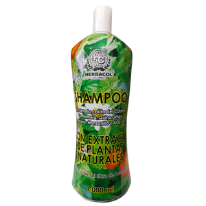 Shampoo Con Extractos de Plantas Naturales