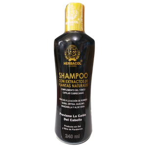 Shampoo Con Extractos de Plantas Naturales