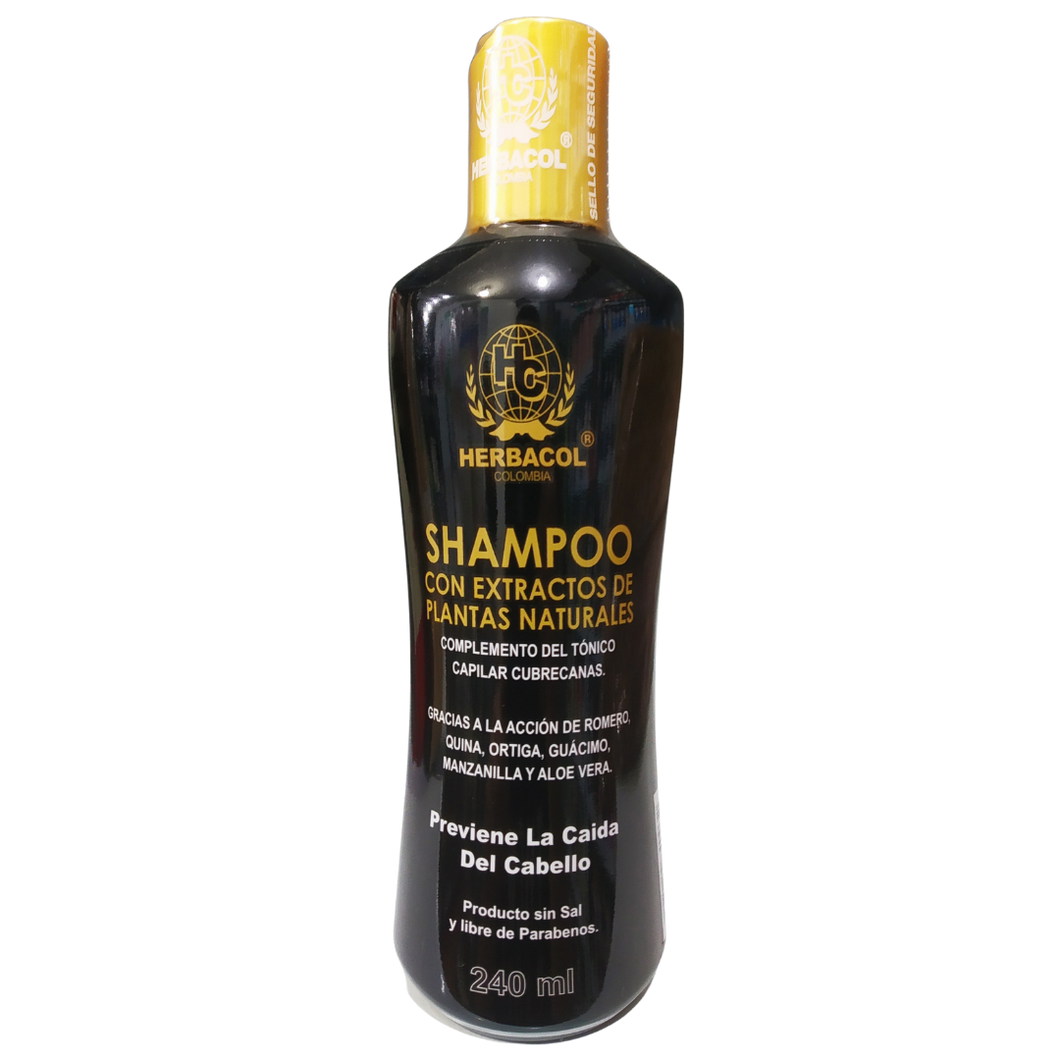 Shampoo Con Extractos de Plantas Naturales