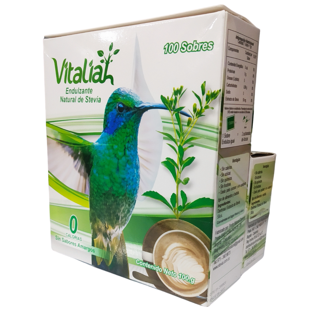 Endulzante Natural de Stevia ¡Oferta! Paga 100 sob y Lleva 150 sob