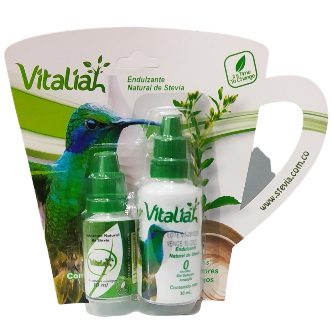 Endulzante Natural de Stevia ¡Oferta! Paga 30 ml y Lleva 40 ml