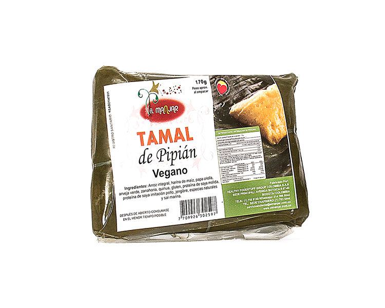 Tamal de Pipian Vegano