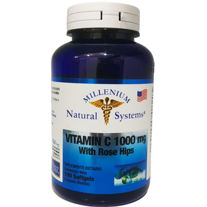 Vitamin C 1000 mg - With Rose Hips