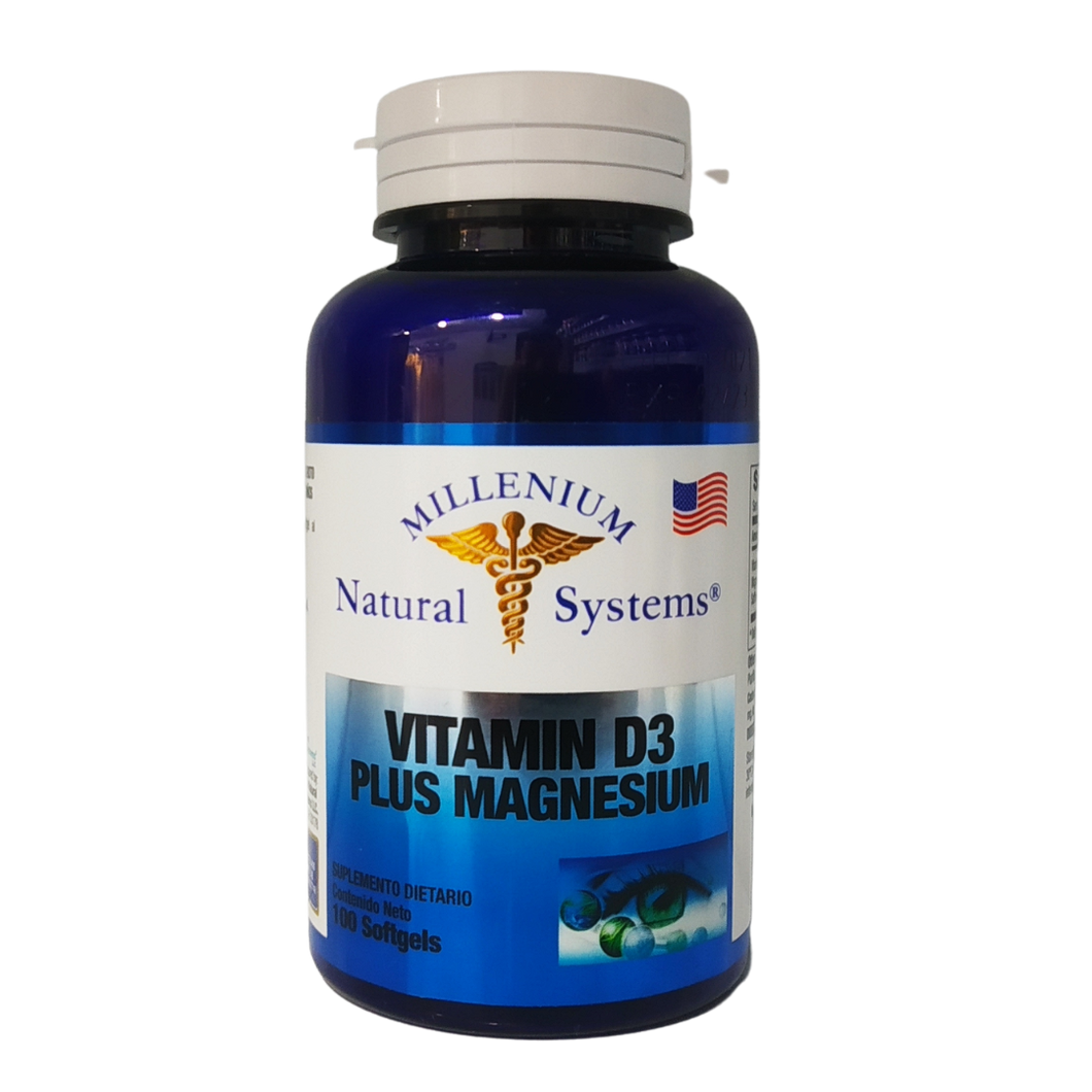 Vitamina D3 Plus Magnesio