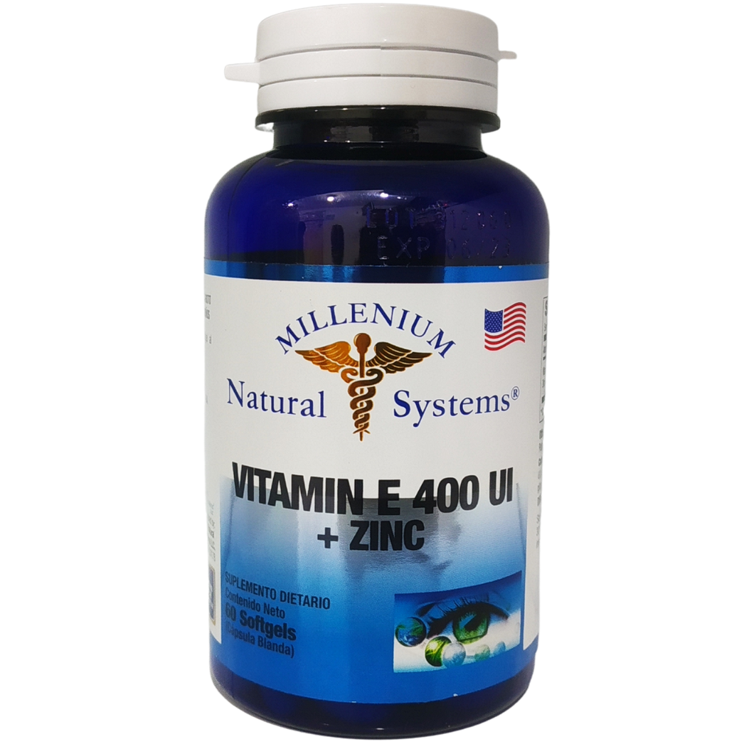 Vitamin E 400 IU + Zinc